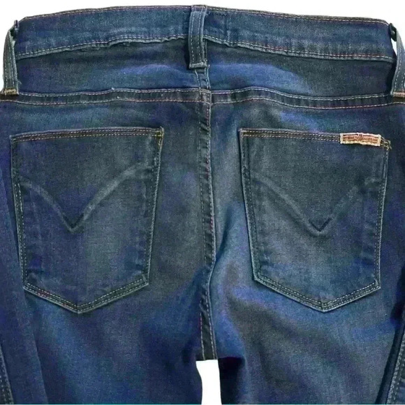 Hudson Nico Midrise Super Skinny Jeans 24 w/ flaw - Picture 9 of 12